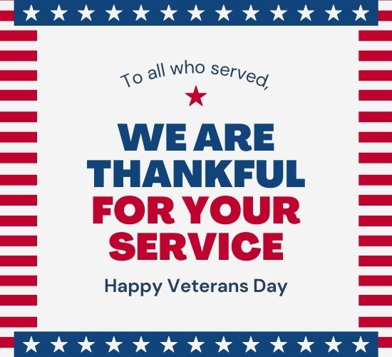 Thank You for Serving Our Country Q