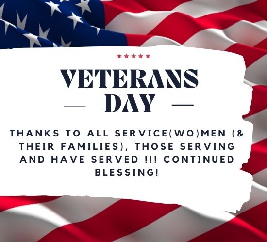 THANKS TO ALL SERVICEWOMEN (& THEIR FAMILIES), THOSE SERVING AND HAVE SERVED !!! CONTINUED BLESSING!