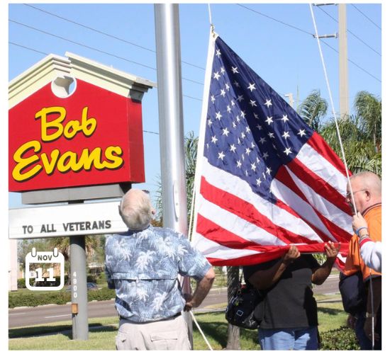 Bob Evans Veterans Day 