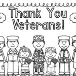 Printable Thanks You Veterans Day 2022 Free Coloring Pages
